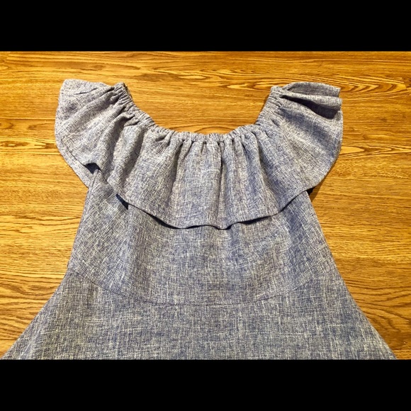 Design Lab Lord & Taylor Small Light Blue Dress - Picture 2 of 4